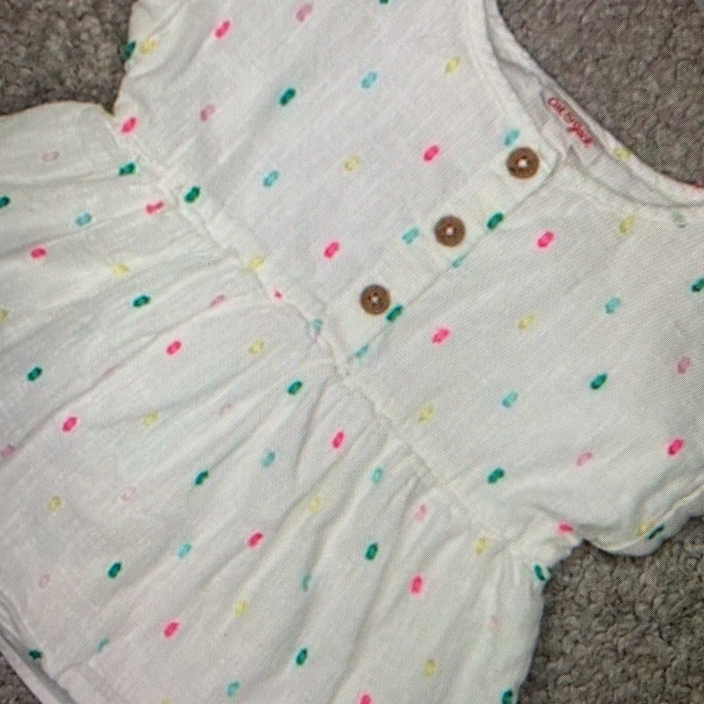 Charming kids playful colorful top